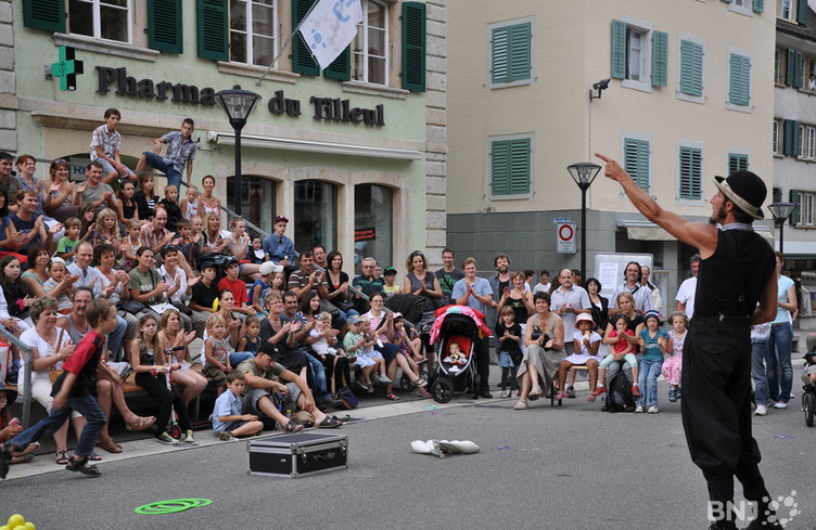 Les artistes de rue à l'honneur à 8h40