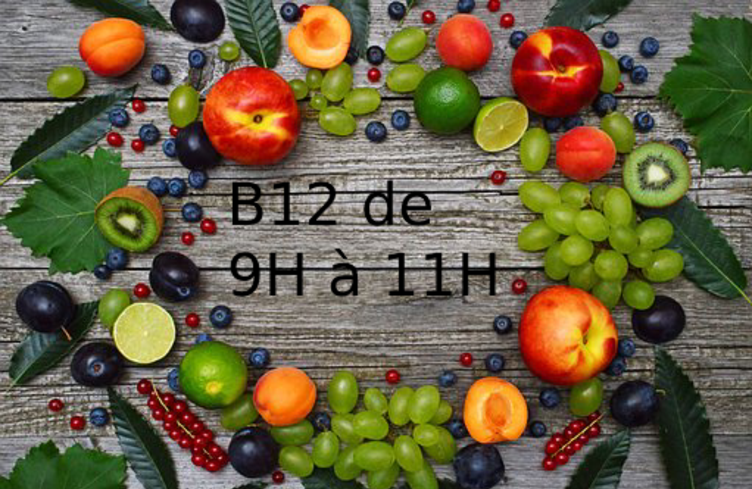 Faites le plein d'énergie dans B12 !