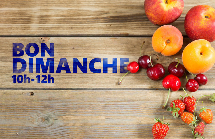 Un dimanche matin très fruité avec Bon Dimanche