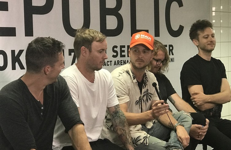 Les OneRepublic en nouveauté à 11h10