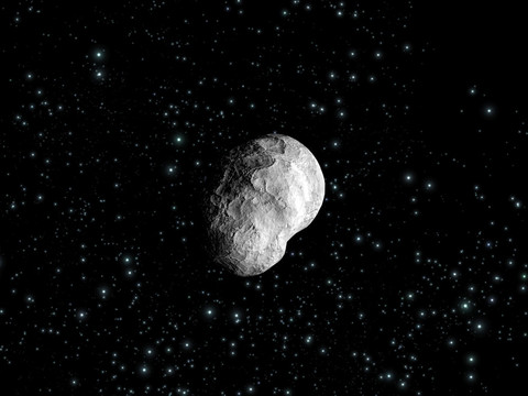 l'astéroïde 2012-AD14 (photo: lecosmographe.com)