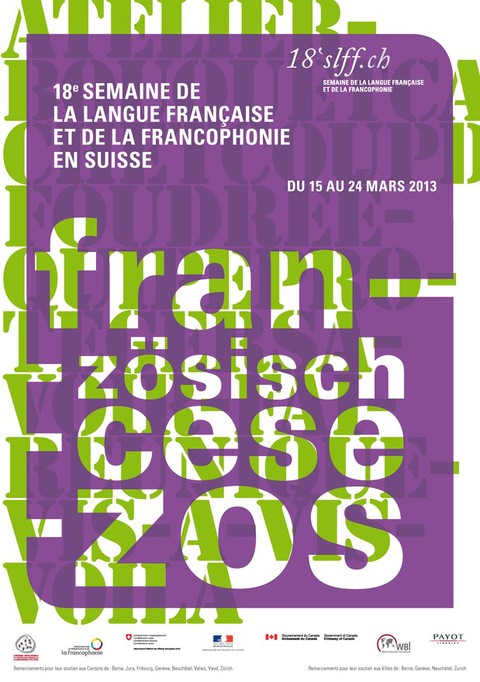 Affiche Semaine de la francophonie