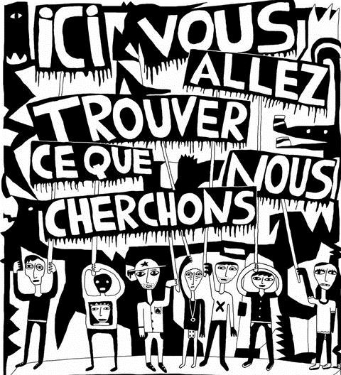 La majorité des oeuvres présentées est inédite. 