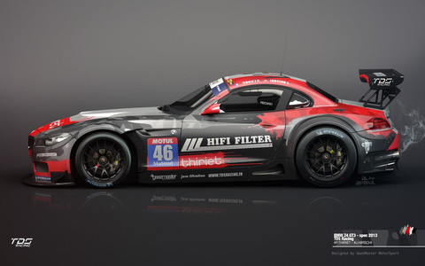 La BMW que Jonathan Hirschi pilote au Mans.