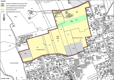 La modification du plan d'aménagement local