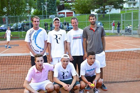 Le TC Moutier avant de débuter ses finales