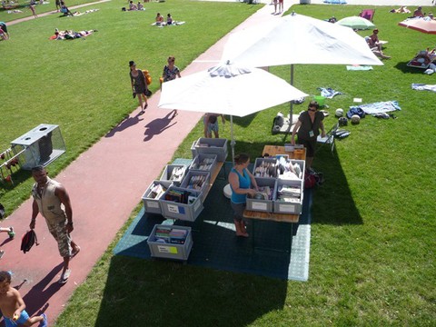 Biblio'plage prendra ses quartiers à la plage de Bienne 