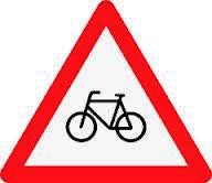 panneau cycliste