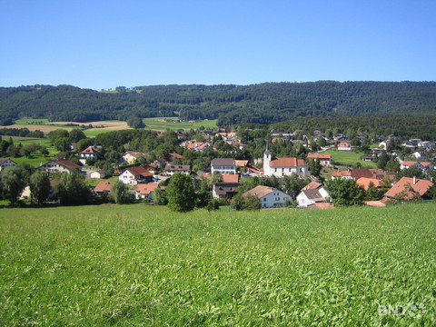Vue panoramique de Develier