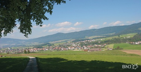 Vue panoramique de Vicques