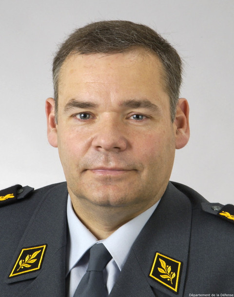 Le chef du Service du renseignement militaire suisse, le brigadier Jean-Philippe Gaudin