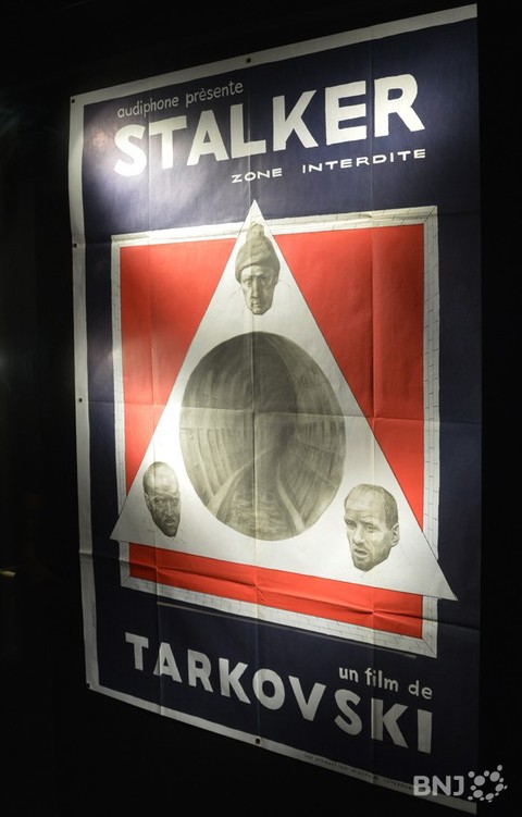 L'affiche originale du film post-apocalyptique russe Stalker sorti en salle en 1979.