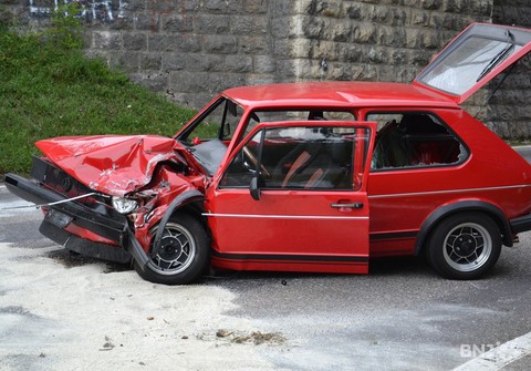 Vue de l'accident survenu au Pierre-Pertuis