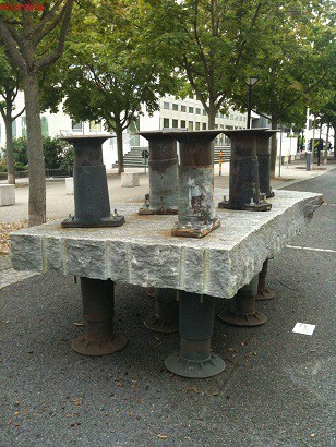 L'une des oeuvres de Pavel Schmidt, intitulée 