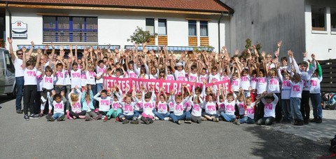 Les élèves de Glovelier ont marché au bénéfice d'ELA