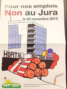 La troisième affiche de l'UDC JB en avance