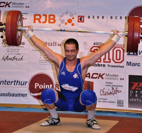 Yannick Sautebin en pleine action
