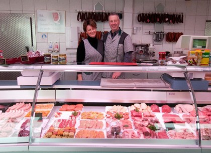 Romain Paratte va écouler près de 200 kg de viande pour fondue chinoise durant les fêtes de fin d'année