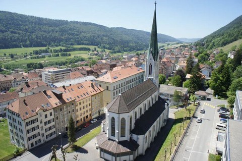Une vue sur Saint-Imier