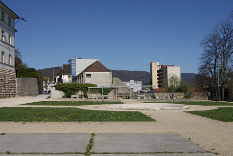 Les jardins du Château de Delémont (photo : www.delemont.ch)