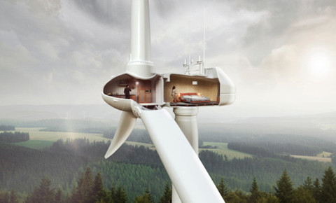 Vivre dans une éolienne