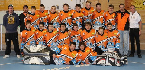Les Novices du SHC Rossemaison ont échoué à un cheveu de la médaille de bronze