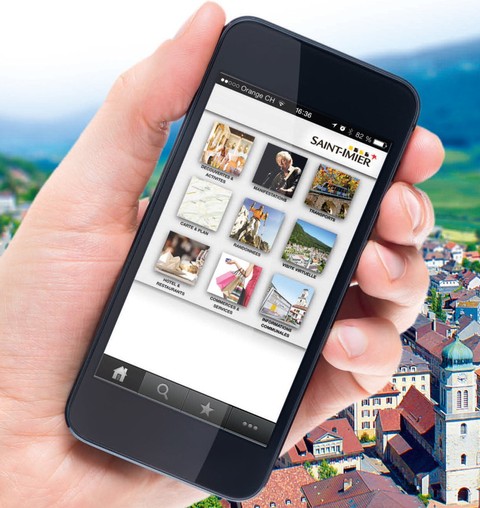 Saint-Imier fait son entrée dans le monde des applications mobiles 