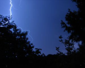 La région a été fortement touchée par les orages.