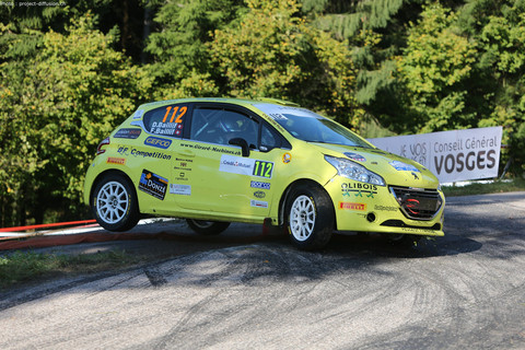 Denis Baillif sur les routes du Rallye de France (photo : project-diffusion.ch)