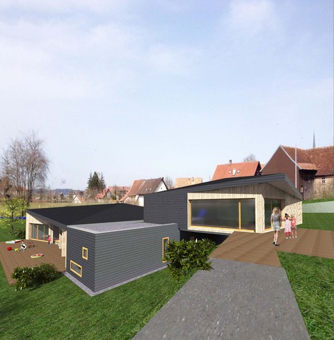 projet de crèche de Courgenay