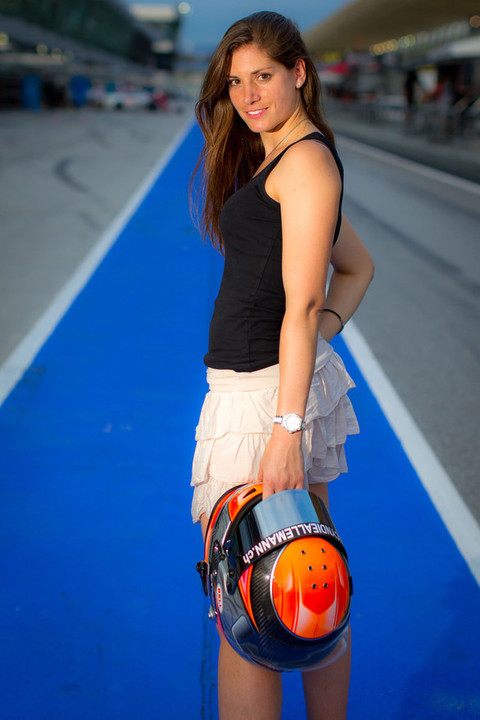 Cyndie Allemann enfilera son casque pour les 24 Heures de Dubaï
