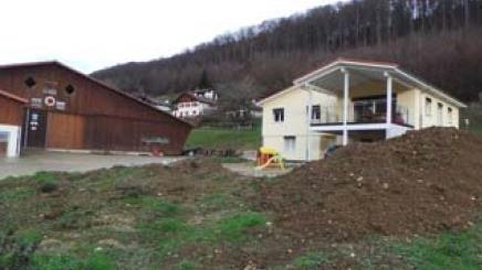 Une maison toute neuve pour une famille de Mettembert