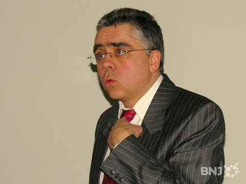 Antoine Grandjean, en 2006, alors qu'il était directeur de la police à Neuchâtel.