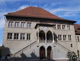 Le dîner entre les deux gouvernements a eu lieu au Rathaus (Hôtel du gouvernement) à Berne