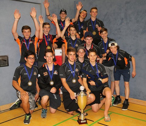 La joie des novices du SHC Rossemaison