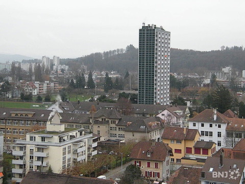 La tour de la Champagne est la plus haute de la ville de Bienne