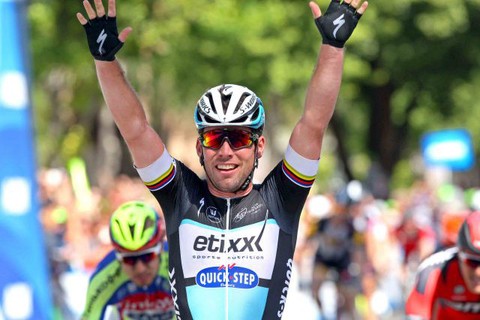 Mark Cavendish peut savourer une nouvelle victoire sur le Tour de France (photo : www.etixx-quickstep.com)