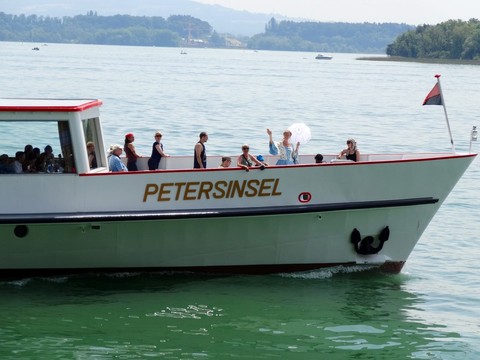 Des visites guidées sont régulièrement organisées sur lîle (LDD)