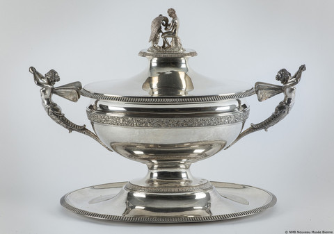 Cadeau de la ville de Bienne à Georg Friedrich Heilmann pour ses services rendus.