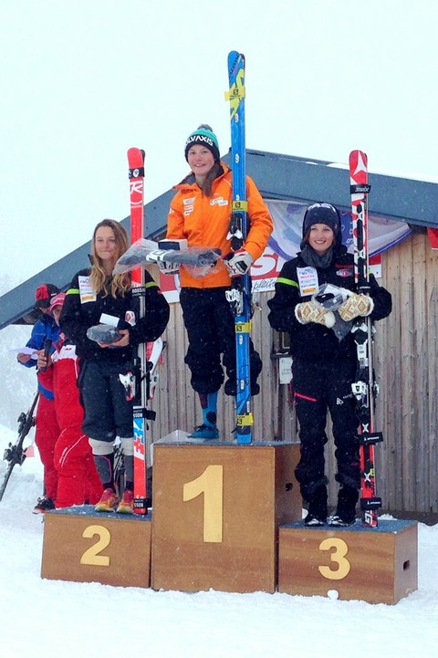 Pauline Schindelholz est montée sur la plus haute du podium à Lélex, en France