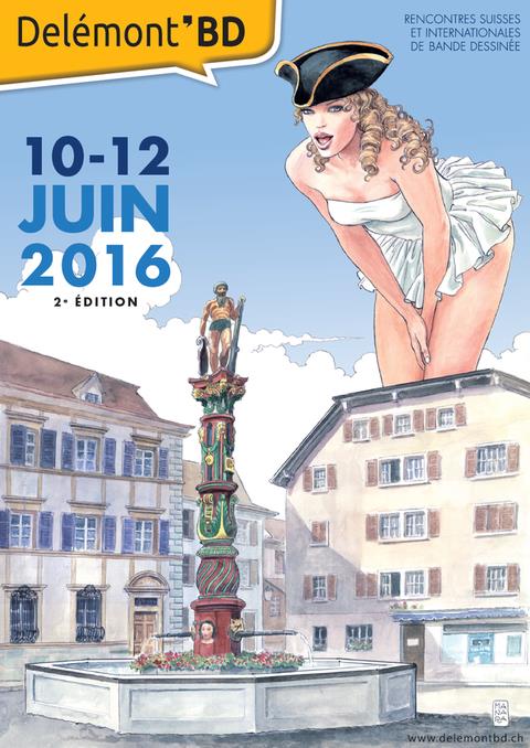 Affiche de Delémont'BD