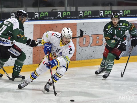 Le 2-2 de Ramon Diem n'a pas permis au HC Ajoie de terrasser Olten (photo : Georges Henz)
