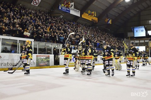 La joie des Ajoulots devant 4'070 spectateurs (photo : Georges Henz)