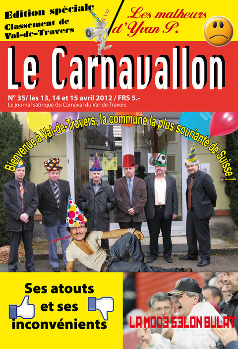 La couverture du Carnavallon 2012