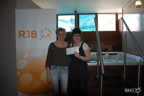 Gagnante concours RJB Carte Sésame - avril 2016