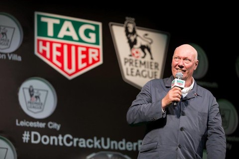 Le patron de Tag Heuer, Jean-Claude Biver, a annoncé le partenariat depuis Hong Kong. Image: Tag Heuer.