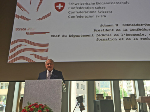 Le président de la Confédération victime d'un accident de la route