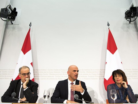 Un oui et deux non du peuple suisse