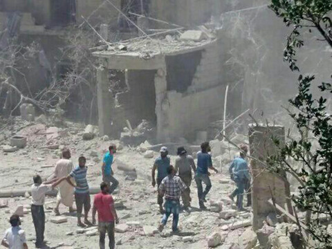 Alep sous les bombes, les hôpitaux débordés