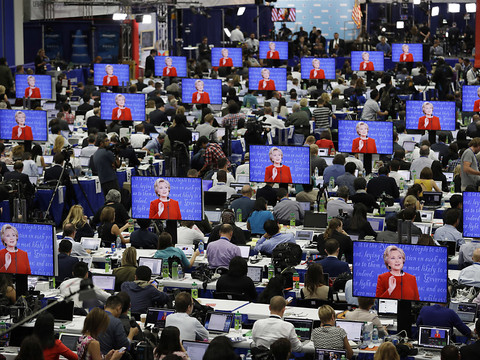 Le débat Clinton-Trump a attiré 84 millions de téléspectateurs